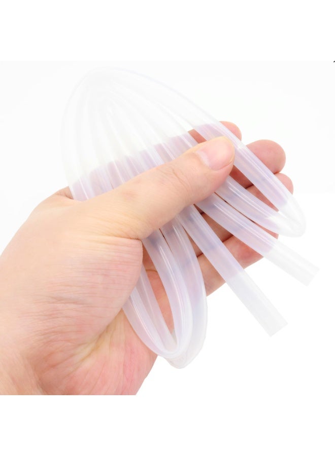 أنبوب السيليكون ، أنبوب مطاط السيليكون المرن الشفاف ، خرطوم بخار الماء الشفاف - Image 4